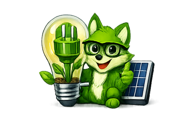 Solarfuchs mit PV Anlage und Verbrauchern