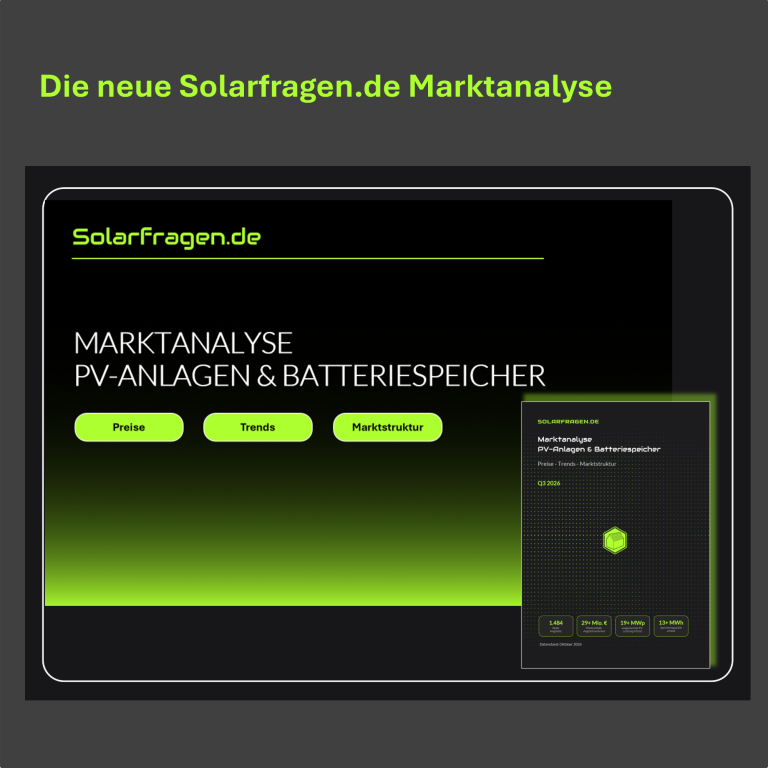 Marktanalyse Deckblatt der Marktanalyse